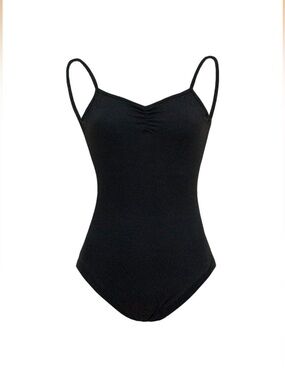 PRIMARK BEACH CINCHED FRONT ONE PIECE SWIMSUIT -  BLACK SIZE XL (NEW WITH TAGS)